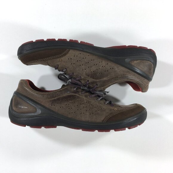 ECCO Biom Sneakers EUR 44 US Mens Sizes 10-10.5 Brown Leather Suede main image 5